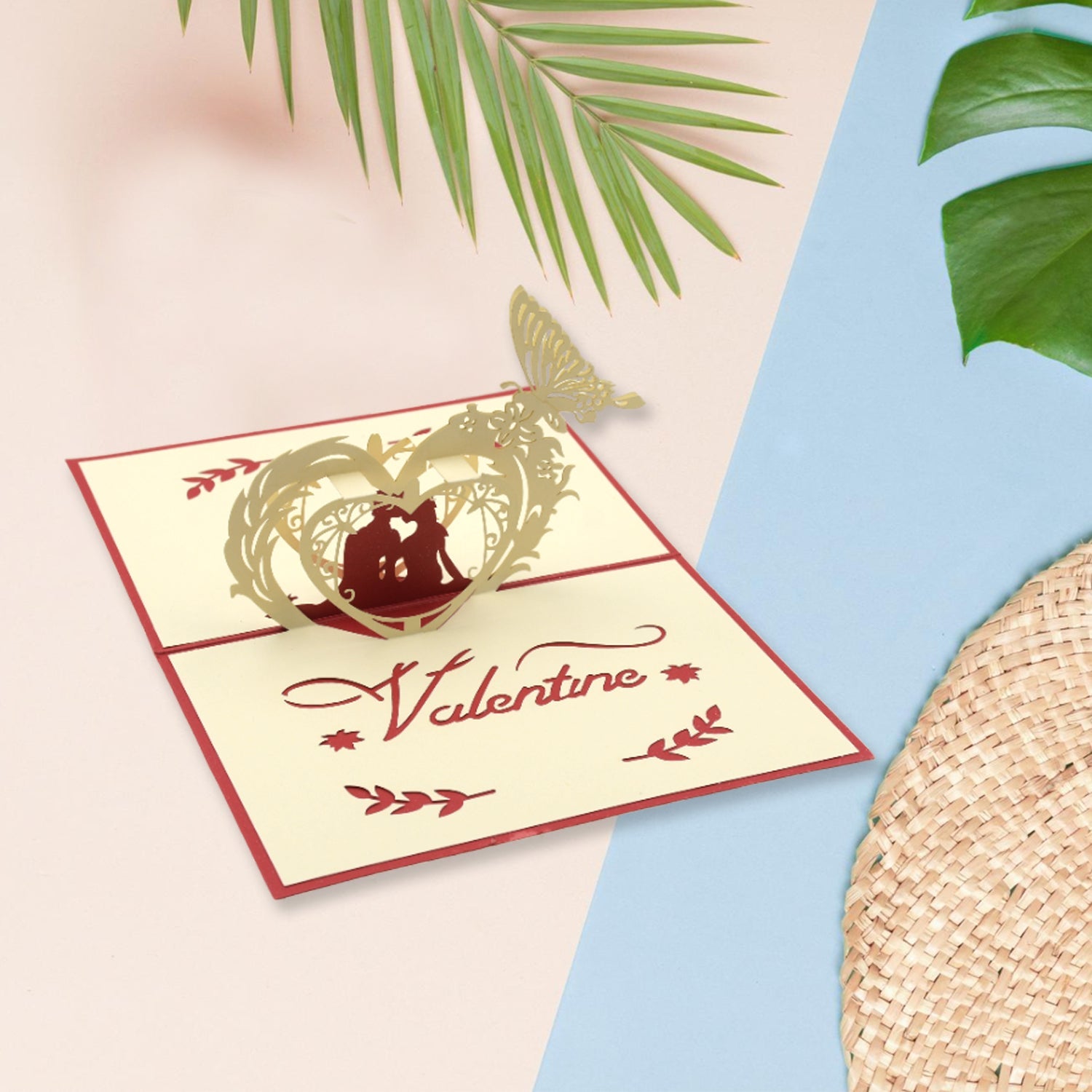 3D -Up Greeting Card (1 Pc): Birthday, Love, Christmas 3D -Up Greeting Card (1 Pc): Birthday, Love, Christmas